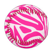Rosa Zebra Baseball (Vorderseite Links)