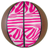Rosa Zebra Basketball (Vertikal)
