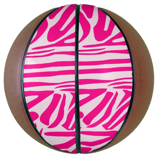 Rosa Zebra Basketball (Vertikal)