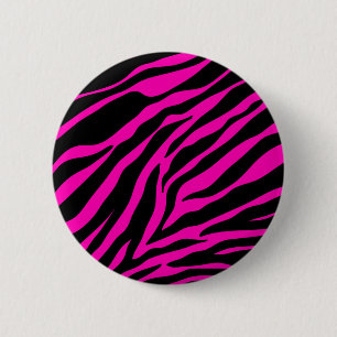 rosa zebra button