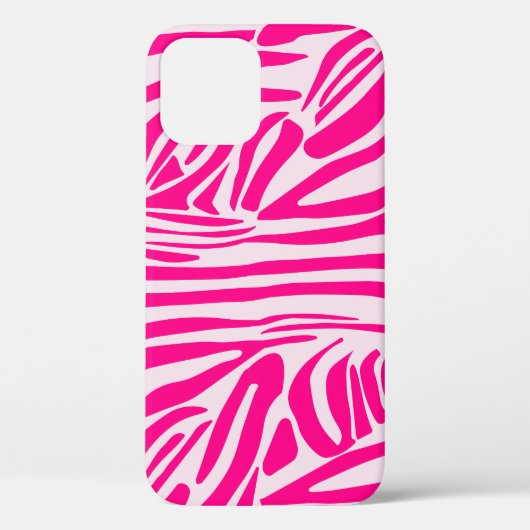 Rosa Zebra Case-Mate iPhone Hülle (Rückseite)