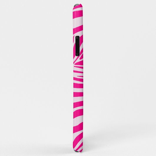Rosa Zebra Case-Mate iPhone Hülle (Hinten/Rechts)