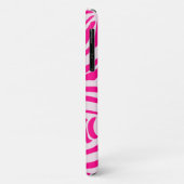 Rosa Zebra Case-Mate iPhone Hülle (Hinten/Links)