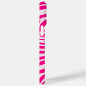 Rosa Zebra Case-Mate iPhone Hülle (Rückseite / Rechts)