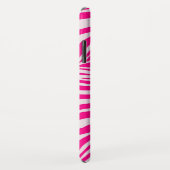 Rosa Zebra Case-Mate iPhone Hülle (Hinten/Rechts)