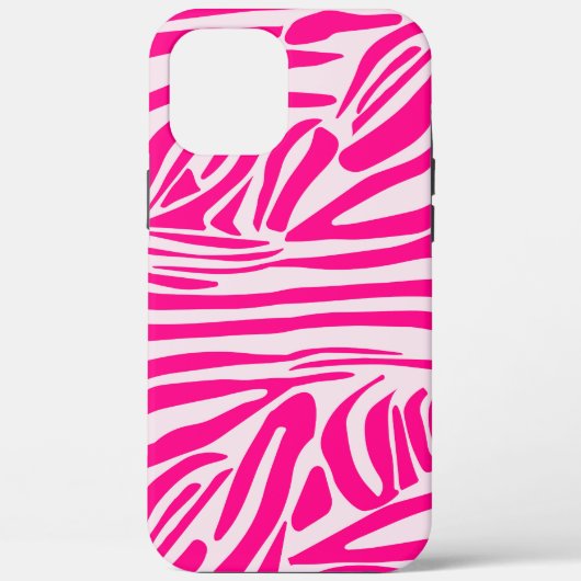 Rosa Zebra Case-Mate iPhone Hülle (Rückseite)