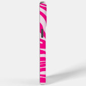 Rosa Zebra Case-Mate iPhone Hülle (Rückseite / Rechts)