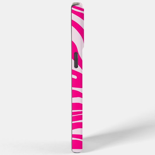 Rosa Zebra Case-Mate iPhone Hülle (Rückseite / Rechts)