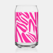 Rosa Zebra Dosenglas (Rückseite)