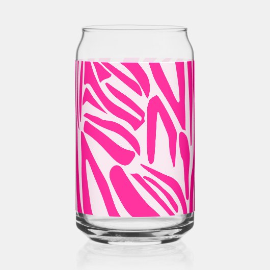 Rosa Zebra Dosenglas (Rückseite)