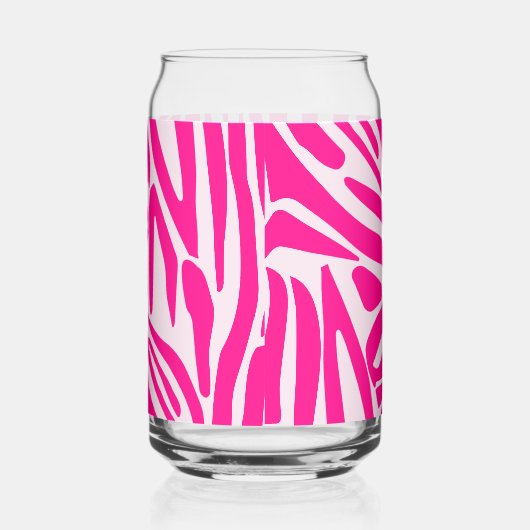Rosa Zebra Dosenglas (Rechts)