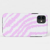 Rosa Zebra-Druck, Tiermuster Case-Mate iPhone Hülle (Rückseite (Horizontal))