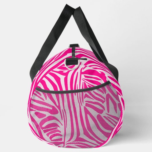 Rosa Zebra Duffle Bag (Rechts)