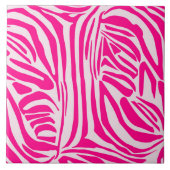 Rosa Zebra Fliese (Vorderseite)