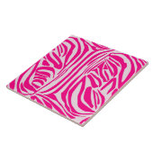 Rosa Zebra Fliese (Seite)