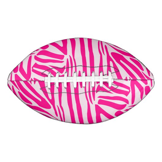 Rosa Zebra Football (Vorderseite)