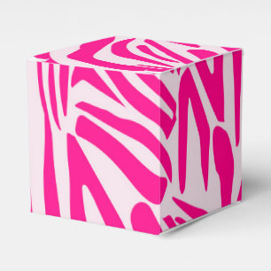 Rosa Zebra Geschenkschachtel