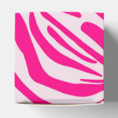 Rosa Zebra Geschenkschachtel (Oben)