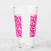 Rosa Zebra Glas (Links)