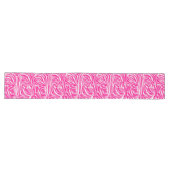 Rosa Zebra Großer Tischläufer (Horizontal)