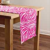 Rosa Zebra Großer Tischläufer (Beispiel)