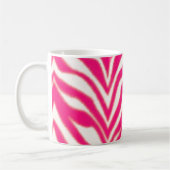 Rosa Zebra Kaffeetasse (Links)