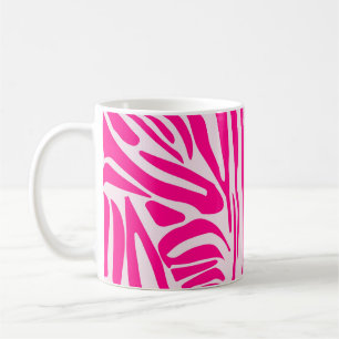 Rosa Zebra Kaffeetasse