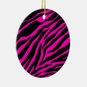 Rosa Zebra Keramikornament (Rechts)