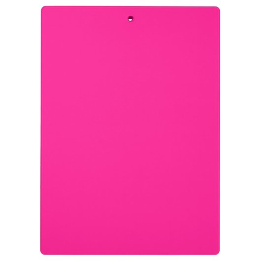 Rosa Zebra Klemmbrett (Rückseite)