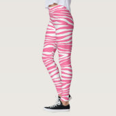 Rosa Zebra-Leggings Leggings (Links)