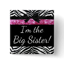 Rosa Zebra-Mädchen-neuer Babyparty-große