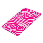 Rosa Zebra Magnet (Linke Seite)