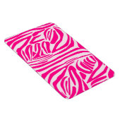 Rosa Zebra Magnet (Rechte Seite)