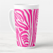 Rosa Zebra Milchtasse (Linke Ecke)