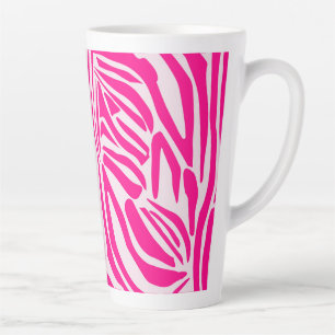 Rosa Zebra Milchtasse