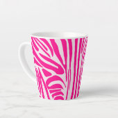 Rosa Zebra Milchtasse (Linke Ecke)
