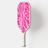 Rosa Zebra Pickleball Schläger (Links)