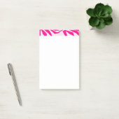 Rosa Zebra Post-it Klebezettel (Büro)