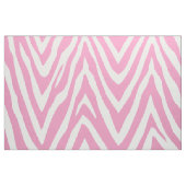 Rosa Zebra Print Groß Stoff (Fat Quarter (45,7 x 55,9 cm))