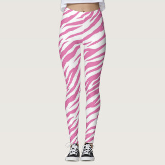Rosa Zebra Print Leggings & Yoga Pants