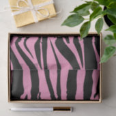 Rosa Zebra Print Seidenpapier (Geschenk)