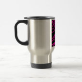 Rosa Zebra Reisebecher (Links)