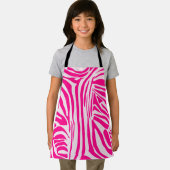 Rosa Zebra Schürze (Insitu)