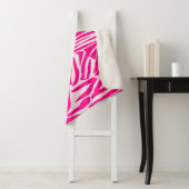 Rosa Zebra Sherpadecke (Beispiel)