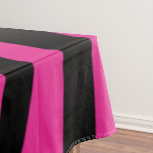 Rosa Zebra Tischdecke (Beispiel)