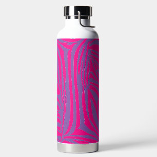 Rosa Zebra Trinkflasche
