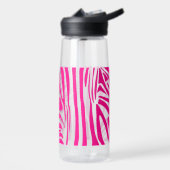 Rosa Zebra Trinkflasche (Links)