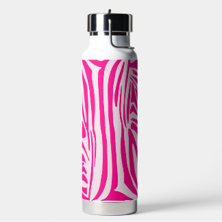 Rosa Zebra Trinkflasche