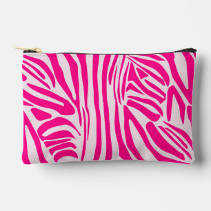 Rosa Zebra Zubehörtasche