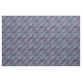 Rosa Zebrajungle Tropenmuster Stoff (Fat Quarter (45,7 x 55,9 cm))